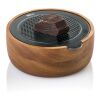 AdHoc Rappe fine de table CutnServe marron-noir | sans marquage