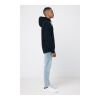 Polaire à capuche en polyester recyclé Iqoniq Trivor noir | 5XL