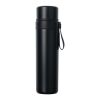 VINGA Thermos 750ml à double tasse Tono RCS noir | sans marquage | non disponible | non disponible