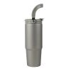 VINGA Bouteille isotherme 880ml en acier inoxydable RCS Eos gris-gris | sans marquage | non disponible | non disponible