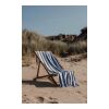 VINGA Serviette hammam GRS Ornos bleu-blanc | sans marquage | non disponible | non disponible | non disponible