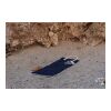 VINGA Tapis de plage en toile recyclée AWARE™ Volonne bleu-blanc cassé | sans marquage | non disponible | non disponible | non disponible