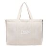 VINGA Grand tote bag en toile recyclée AWARE™ Hilo blanc cassé | sans marquage | non disponible | non disponible | non disponible