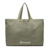 VINGA Grand tote bag en toile recyclée AWARE™ Hilo vert | sans marquage | non disponible | non disponible | non disponible