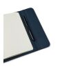 VINGA Carnet A5 en papier et PU certifié GRS Baltimore bleu marine