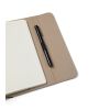 VINGA Carnet A5 en papier et PU certifié GRS Baltimore greige | sans marquage | non disponible | non disponible