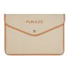 VINGA Bosler Housse ordinateur 16" en toile recyclée GRS marron | sans marquage | non disponible | non disponible
