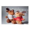Renne en peluche avec capuche rouge | sans marquage | non disponible | non disponible | non disponible