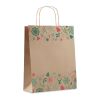 Sac en papier cadeau moyen beige | sans marquage | non disponible | non disponible | non disponible
