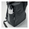 Sac pour ordinateur RPET 300D noir | sans marquage | non disponible | non disponible | non disponible