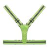 Bretelles de sécurité avec LED vert fluo | sans marquage | non disponible | non disponible | non disponible