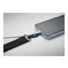 Sangle en polyester téléphone noir | sans marquage | non disponible | non disponible | non disponible