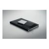 Carnet A5 en PU avec pochette noir | sans marquage | non disponible | non disponible | non disponible