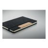 Carnet A5 RPET et stylo noir | sans marquage | non disponible | non disponible | non disponible