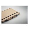 Carnet A5 en carton recyclé noir | sans marquage | non disponible | non disponible