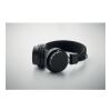 Casque pliable sans fil en ABS noir | sans marquage | non disponible | non disponible | non disponible