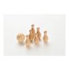 Mini jeu de quilles en pin bois | sans marquage | non disponible | non disponible | non disponible