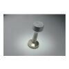 Lampe de table rechargeable argent mate | sans marquage | non disponible | non disponible | non disponible