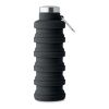 Bouteille pliable 500ml noir | sans marquage | non disponible | non disponible