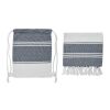 Fouta et sac assorti bleu | sans marquage | non disponible | non disponible | non disponible