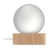 Sphère en verre LED bois | sans marquage | non disponible | non disponible