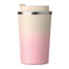 Gobelet double paroi 350 ml rose | sans marquage | non disponible | non disponible | non disponible