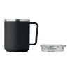 Mug double paroi 400ml noir | sans marquage | non disponible | non disponible