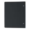 Cahier A5 rechargeable en PU noir