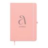 Carnet A5 en PU recyclé rose