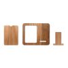 Cadre acacia et chargeur 15W bois