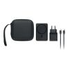 Kit powerbank magnét. 5000mAh noir