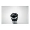 Gobelet en acier inox. 350ml noir | sans marquage | non disponible | non disponible