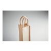 Sac en jute pour une bouteille beige | sans marquage | non disponible | non disponible | non disponible