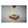 Sablier en verre 5 minutes beige | sans marquage | non disponible | non disponible