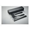 Set de couverts en PP noir | sans marquage | non disponible | non disponible | non disponible