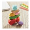 8 stacking wood rocks in pouch beige | sans marquage | non disponible | non disponible | non disponible