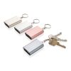 Porte-clés powerbank 1000mAh argent | sans marquage | non disponible | non disponible | non disponible