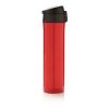 Bouteille isotherme fermeture facile rouge-noir | sans marquage | non disponible | non disponible | non disponible