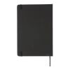Carnet de notes A5 Basic en PU noir | sans marquage | non disponible | non disponible