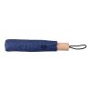 Parapluie pliable en polyester Brooklyn bleu | sans marquage | non disponible | non disponible