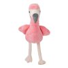 Peluche ‘Flamant rose’ en polyester Alicia rose clair | sans marquage | non disponible | non disponible