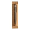 Stylo bille twist en acier inoxydable recyclé Hannelore argent | sans marquage | non disponible | non disponible