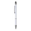 Stylo bille en aluminium Jeet blanc | sans marquage | non disponible | non disponible