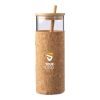 Gobelet de 450 ml en verre et bambou Marlies marron | sans marquage | non disponible | non disponible