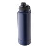 Gourde isotherme de 1 000 ml en acier inoxydable Nathaniel blanc | sans marquage | non disponible | non disponible