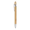 Stylo bille en bambou et plastique Deanna orange | sans marquage | non disponible | non disponible