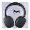Casque audio en ABS Janice noir | sans marquage | non disponible | non disponible