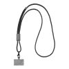 BrandCharger Lany lanyard gris | sans marquage | non disponible | non disponible