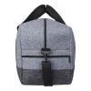 Sac de sport rPET en feutre Corliss gris foncé | sans marquage | non disponible | non disponible