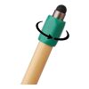 Stylo bille en bambou avec fonction spinner Fenn rouge | sans marquage | non disponible | non disponible